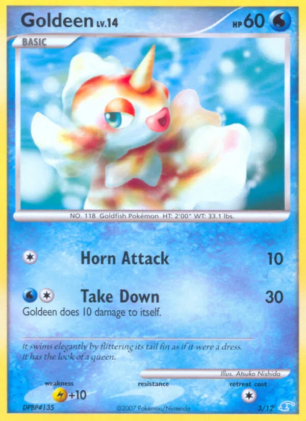 Goldeen - DP Trainer Kit Manaphy - #3 - Pokemon TCG card