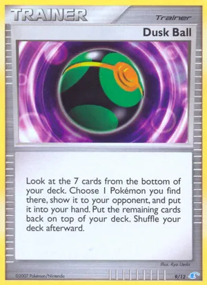 Dusk Ball - DP Trainer Kit Manaphy - #9 - Pokemon TCG card
