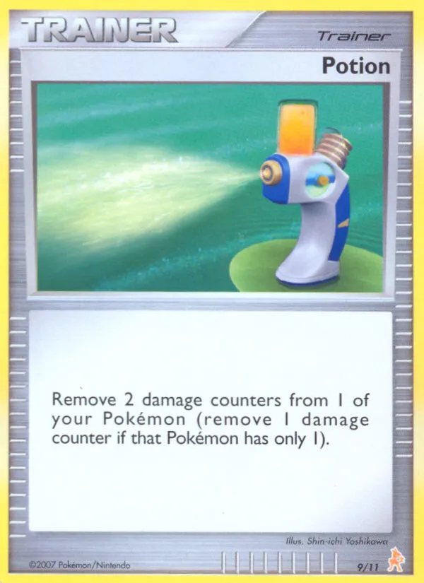 Potion - DP Trainer Kit Lucario - #9 - Pokemon TCG card