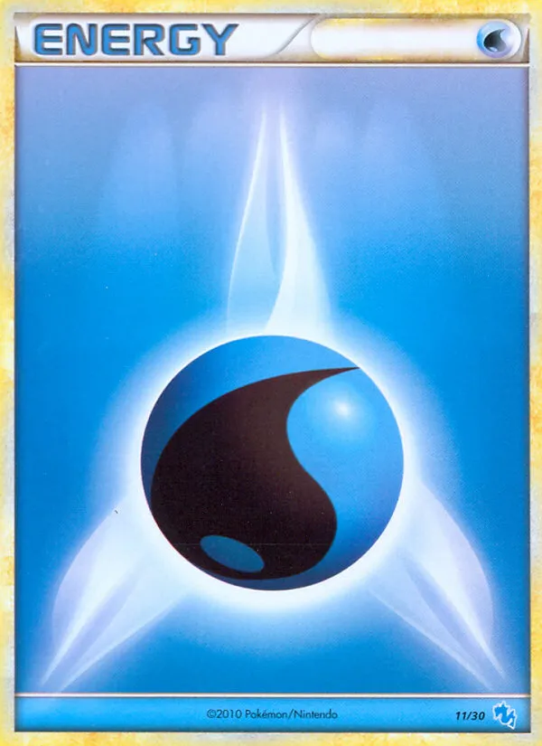 Water Energy - HGSS Trainer Kit Gyarados - #11 - Pokemon TCG card