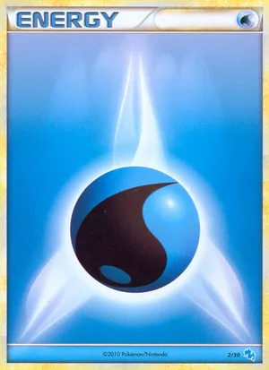 Water Energy - HGSS Trainer Kit Gyarados - #2 - Pokemon TCG card