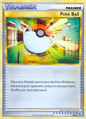 Poké Ball - HGSS Trainer Kit Gyarados - #23 - Pokemon TCG card