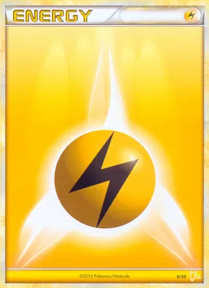 Lightning Energy - HGSS Trainer Kit Raichu - #6 - Pokemon TCG card