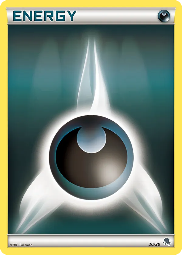 Darkness Energy - Black & White Trainer Kit Zoroark - #20 - Pokemon TCG card