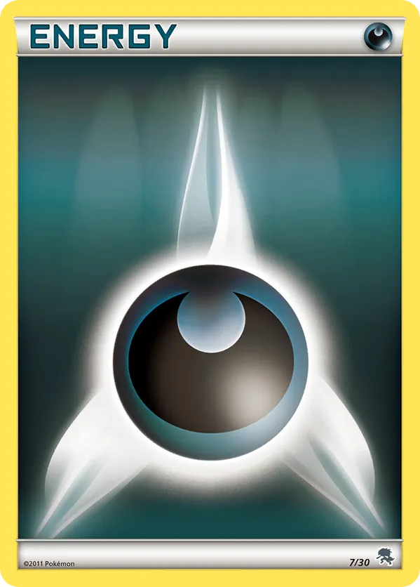 Darkness Energy - Black & White Trainer Kit Zoroark - #7 - Pokemon TCG card
