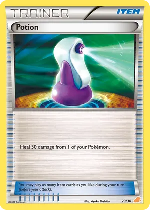 Potion - Black & White Trainer Kit Excadrill - #23 - Pokemon TCG card
