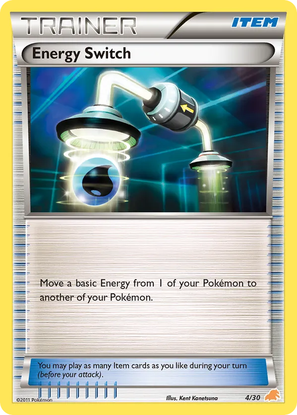 Energy Switch - Black & White Trainer Kit Excadrill - #4 - Pokemon TCG card