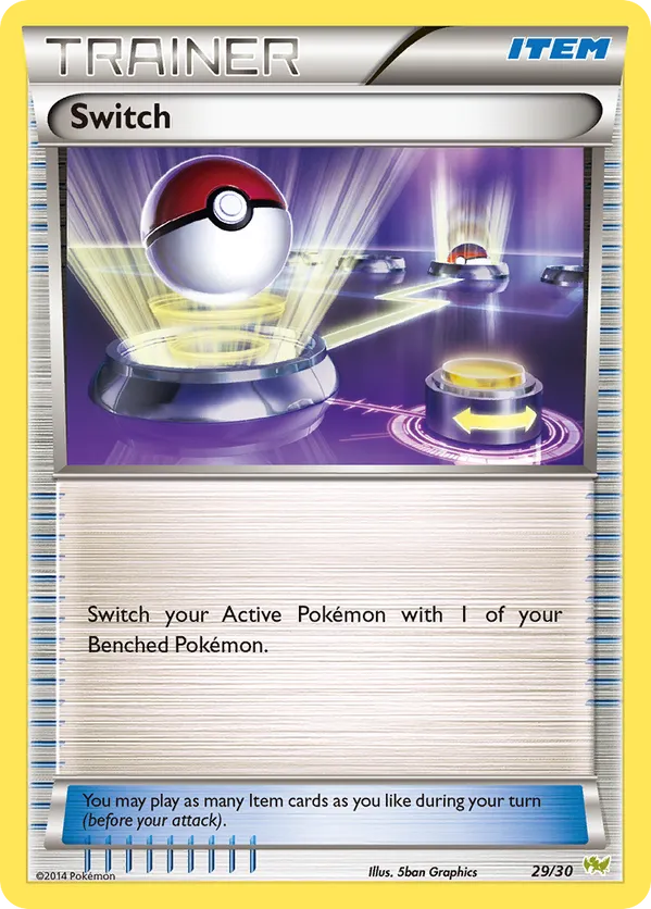 Switch - XY Trainer Kit Noivern - #29 - Pokemon TCG card