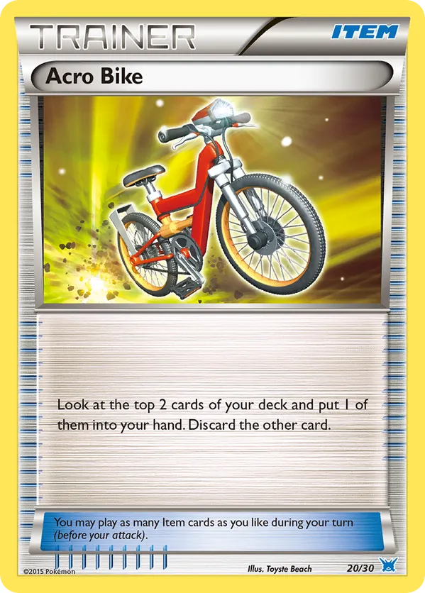 Acro Bike - XY Trainer Kit Latios - #20 - Pokemon TCG card