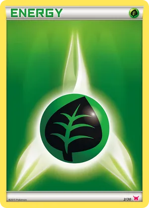 Grass Energy - XY Trainer Kit Latias - #2 - Pokemon TCG card