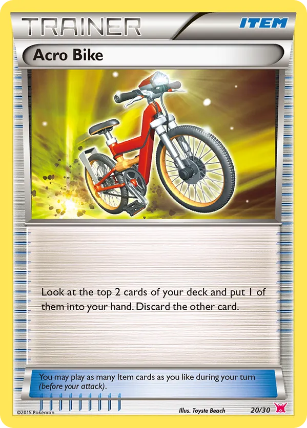 Acro Bike - XY Trainer Kit Latias - #20 - Pokemon TCG card