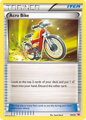 Acro Bike - XY Trainer Kit Latias - #29 - Pokemon TCG card