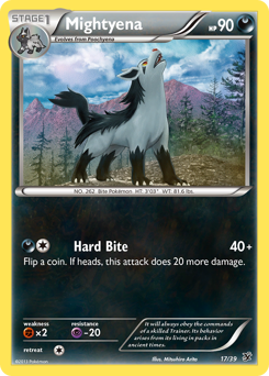 Mightyena #17 Mightyena - Kalos Starter Set - #17 - Pokemon TCG card