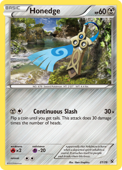 Honedge - Kalos Starter Set - #21 - Pokemon TCG card