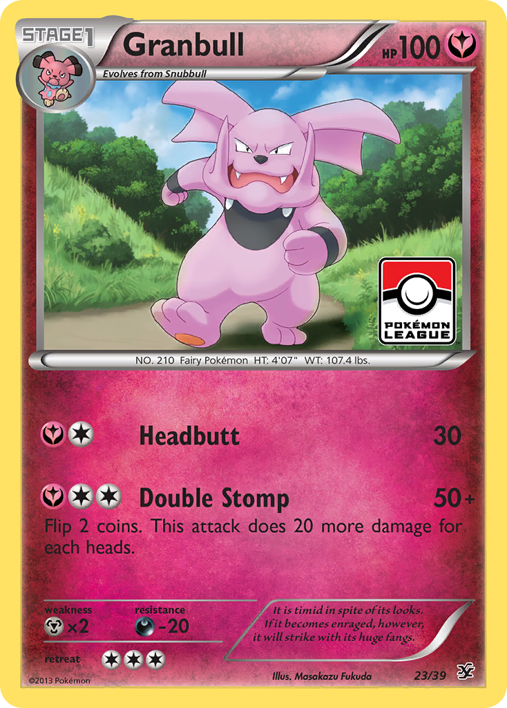 Granbull - Kalos Starter Set - #23 - Pokemon TCG card