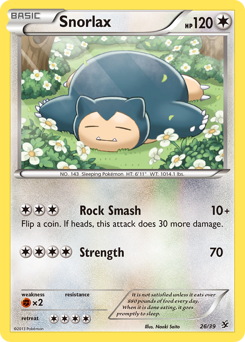 Snorlax - Kalos Starter Set - #26 - Pokemon TCG card