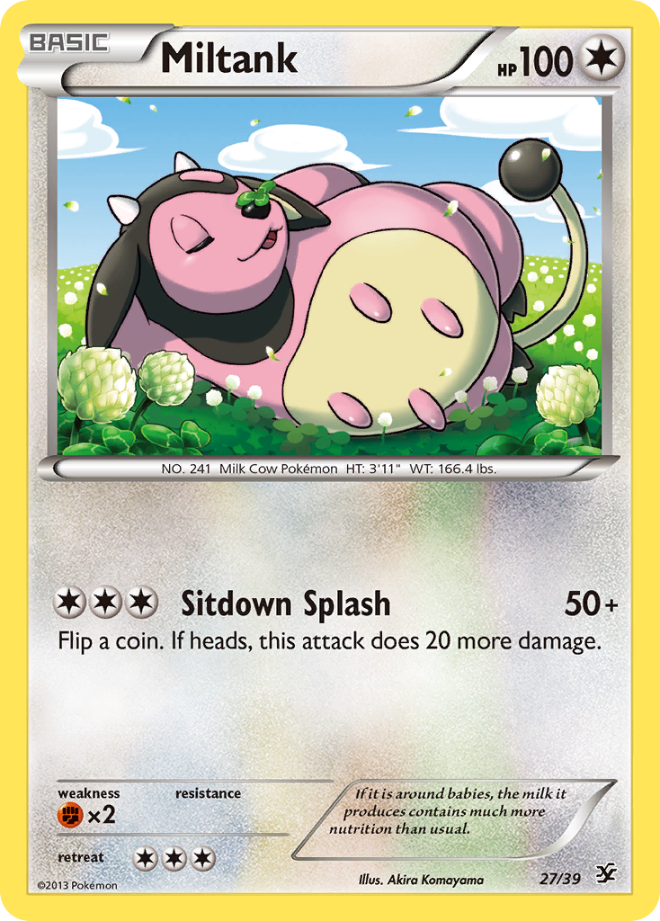 Miltank - Kalos Starter Set - #27 - Pokemon TCG card