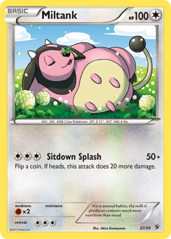 Miltank - Kalos Starter Set - #27 - Pokemon TCG card