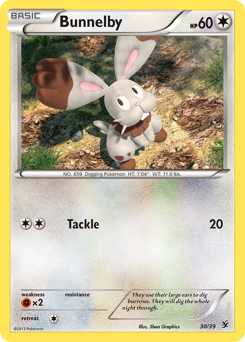 Bunnelby #30 Bunnelby - Kalos Starter Set - #30 - Pokemon TCG card
