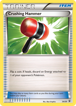 Crushing Hammer - Kalos Starter Set - #34 - Pokemon TCG card