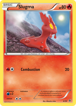 Slugma - Kalos Starter Set - #6 - Pokemon TCG card