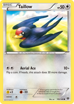 Taillow - XY - #102 - Pokemon TCG card