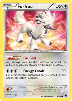 Furfrou #114 Furfrou - XY - #114 - Pokemon TCG card