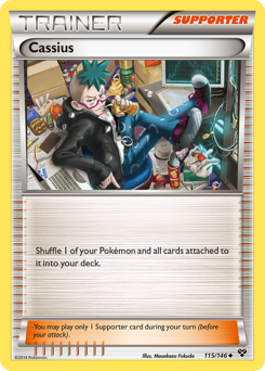 Cassius - XY - #115 - Pokemon TCG card