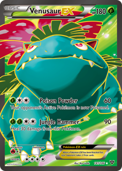 Venusaur-EX #141 Venusaur-EX - XY - #141 - Pokemon TCG card