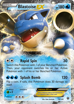 Blastoise-EX #29 Blastoise-EX - XY - #29 - Pokemon TCG card