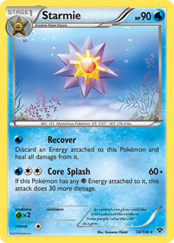 Starmie - XY - #34 - Pokemon TCG card