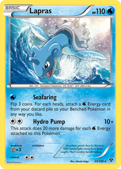 Lapras #35 Lapras - XY - #35 - Pokemon TCG card