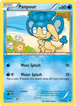 Panpour - XY - #37 - Pokemon TCG card