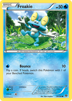 Froakie #39 Froakie - XY - #39 - Pokemon TCG card