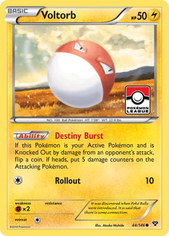 Voltorb #44 Voltorb - XY - #44 - Pokemon TCG card