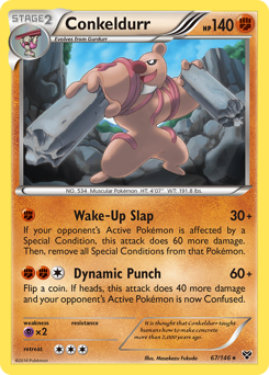 Conkeldurr #67 Conkeldurr - XY - #67 - Pokemon TCG card