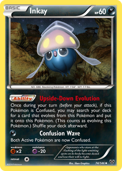 Inkay #74 Inkay - XY - #74 - Pokemon TCG card