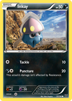 Inkay #75 Inkay - XY - #75 - Pokemon TCG card