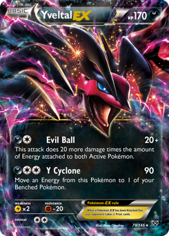 Yveltal-EX #79 Yveltal-EX - XY - #79 - Pokemon TCG card