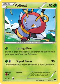Volbeat #8 Volbeat - XY - #8 - Pokemon TCG card