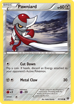 Pawniard - XY - #81 - Pokemon TCG card