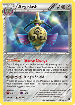 Aegislash - XY - #86 - Pokemon TCG card
