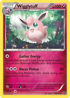 Wigglytuff - XY - #89 - Pokemon TCG card