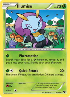 Illumise #9 Illumise - XY - #9 - Pokemon TCG card