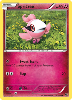 Spritzee #92 Spritzee - XY - #92 - Pokemon TCG card