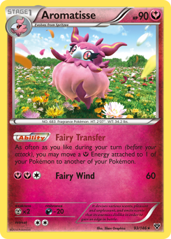 Aromatisse - XY - #93 - Pokemon TCG card