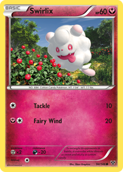 Swirlix #94 Swirlix - XY - #94 - Pokemon TCG card