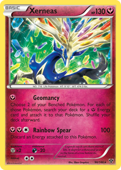 Xerneas - XY - #96 - Pokemon TCG card