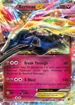 Xerneas-EX - XY - #97 - Pokemon TCG card