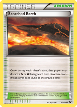 Scorched Earth - Fates Collide - #110 - Pokemon TCG card